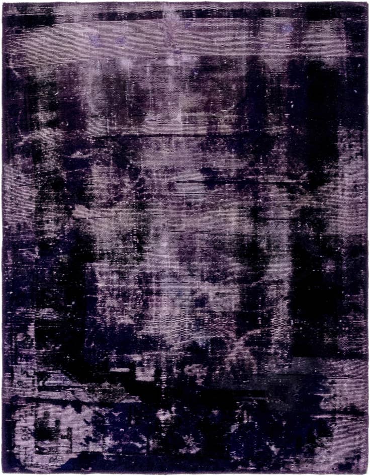 Detail image of 3' 4 x 5' Hand Knotted Ultra Vintage Persian Wool Rug