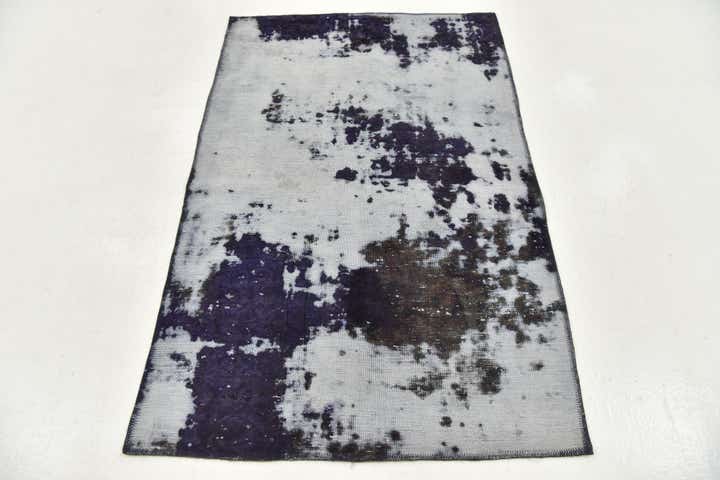 3' 5 x 5' 3 Hand Knotted Ultra Vintage Persian Wool Rug