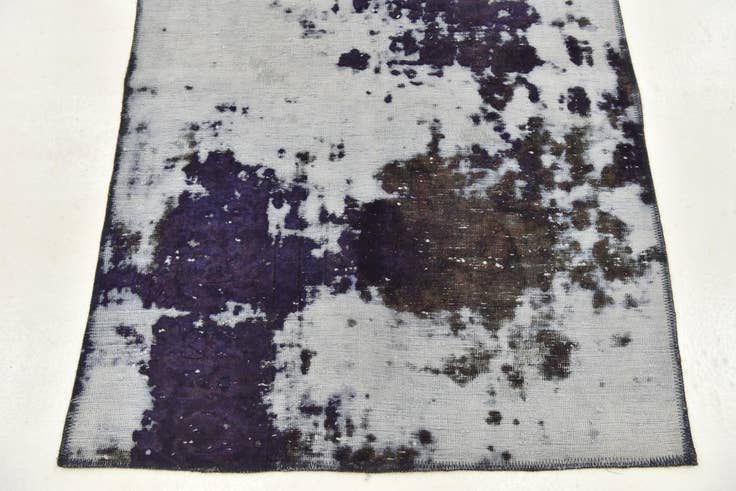 Detail image of 3' 5 x 5' 3 Hand Knotted Ultra Vintage Persian Wool Rug