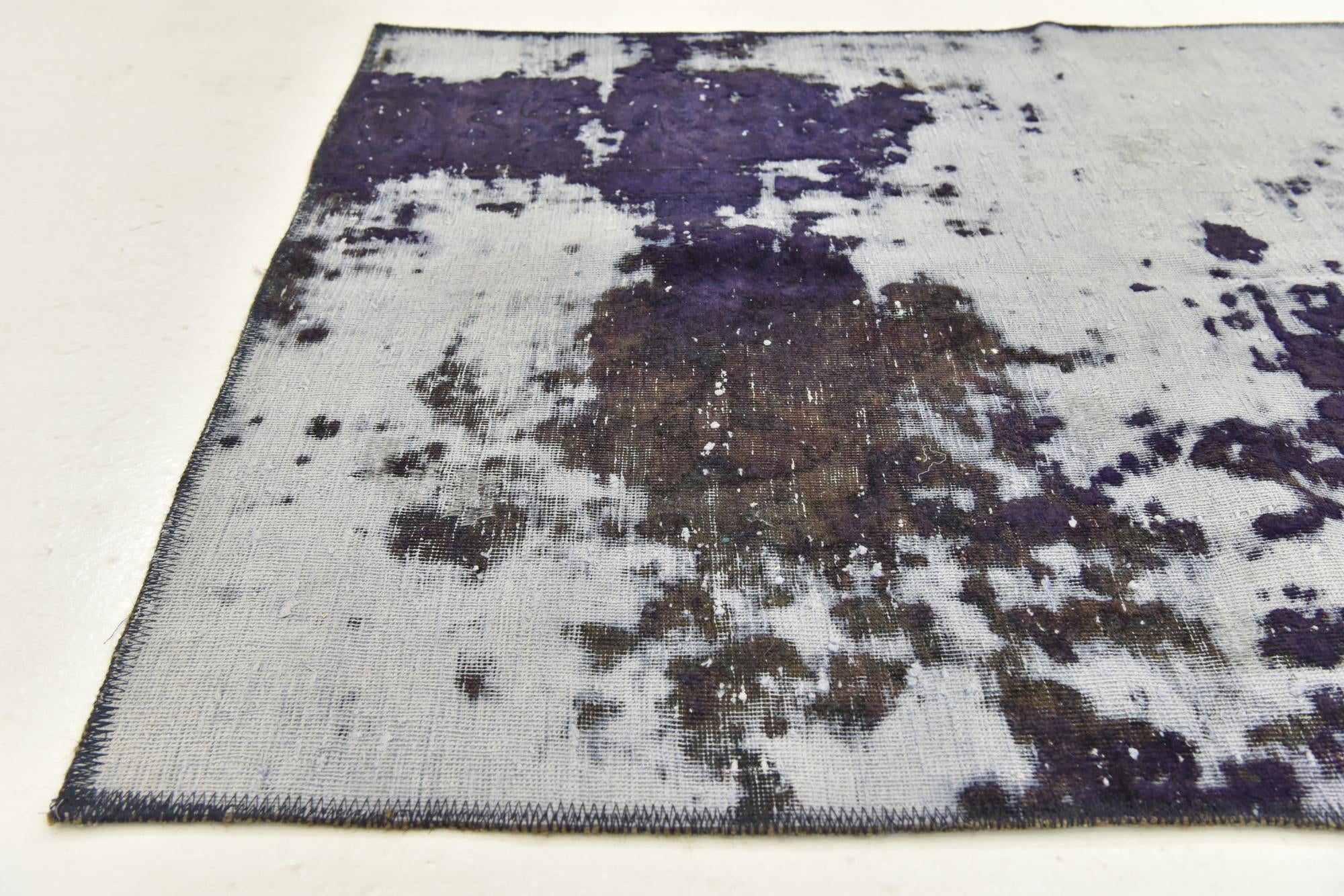 3' 5 x 5' 3 Hand Knotted Ultra Vintage Persian Wool Rug