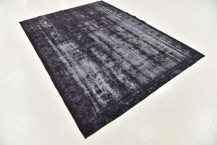 6' 7 x 9' Hand Knotted Ultra Vintage Persian Wool Rug