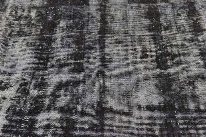 6' 7 x 9' Hand Knotted Ultra Vintage Persian Wool Rug
