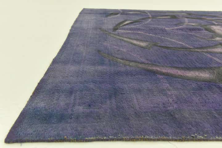 5' 8 x 10' Hand Knotted Ultra Vintage Persian Wool Rug