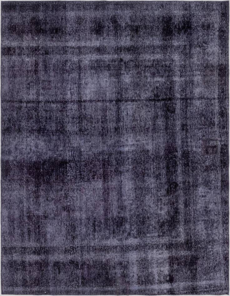Detail image of 7' 10 x 9' Hand Knotted Ultra Vintage Persian Wool Rug
