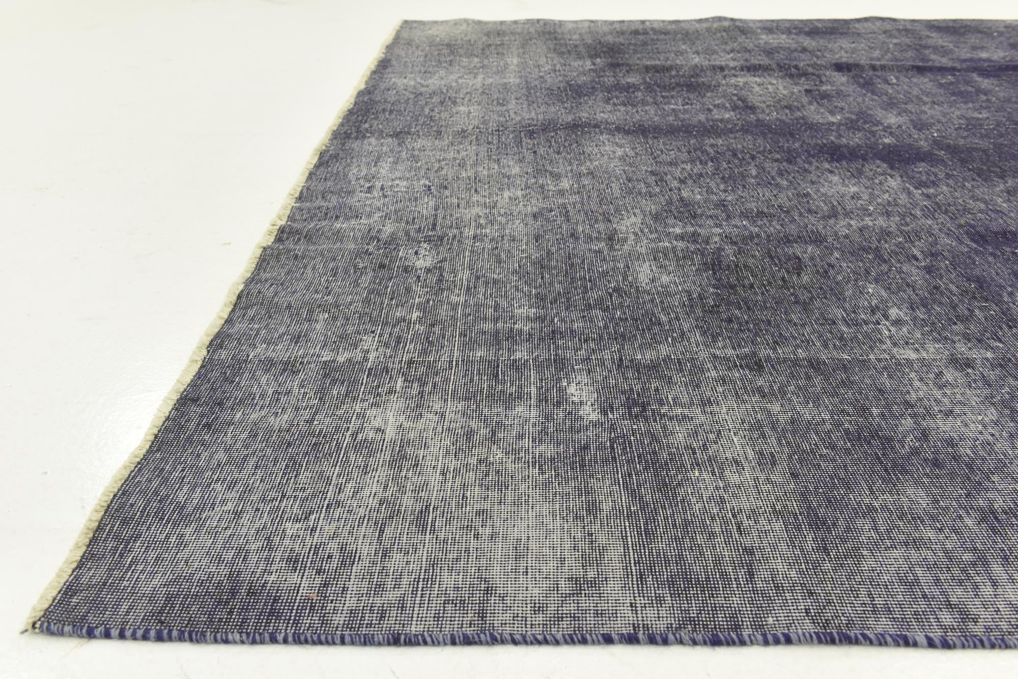 8' 7 x 12' 5 Hand Knotted Ultra Vintage Persian Wool Rug