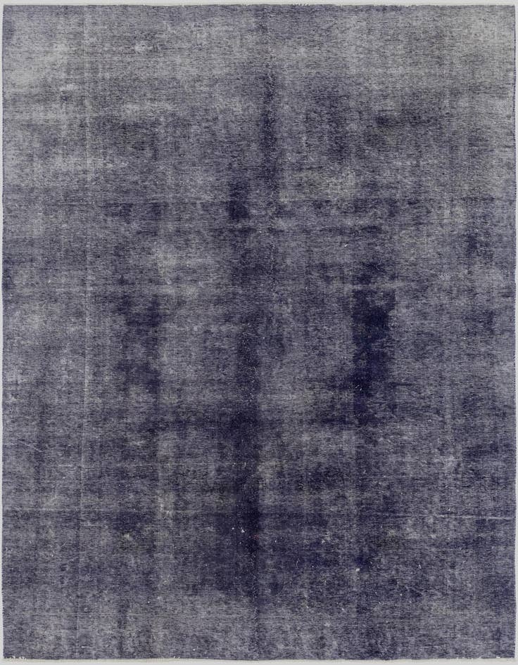 Detail image of 8' 7 x 12' 5 Hand Knotted Ultra Vintage Persian Wool Rug