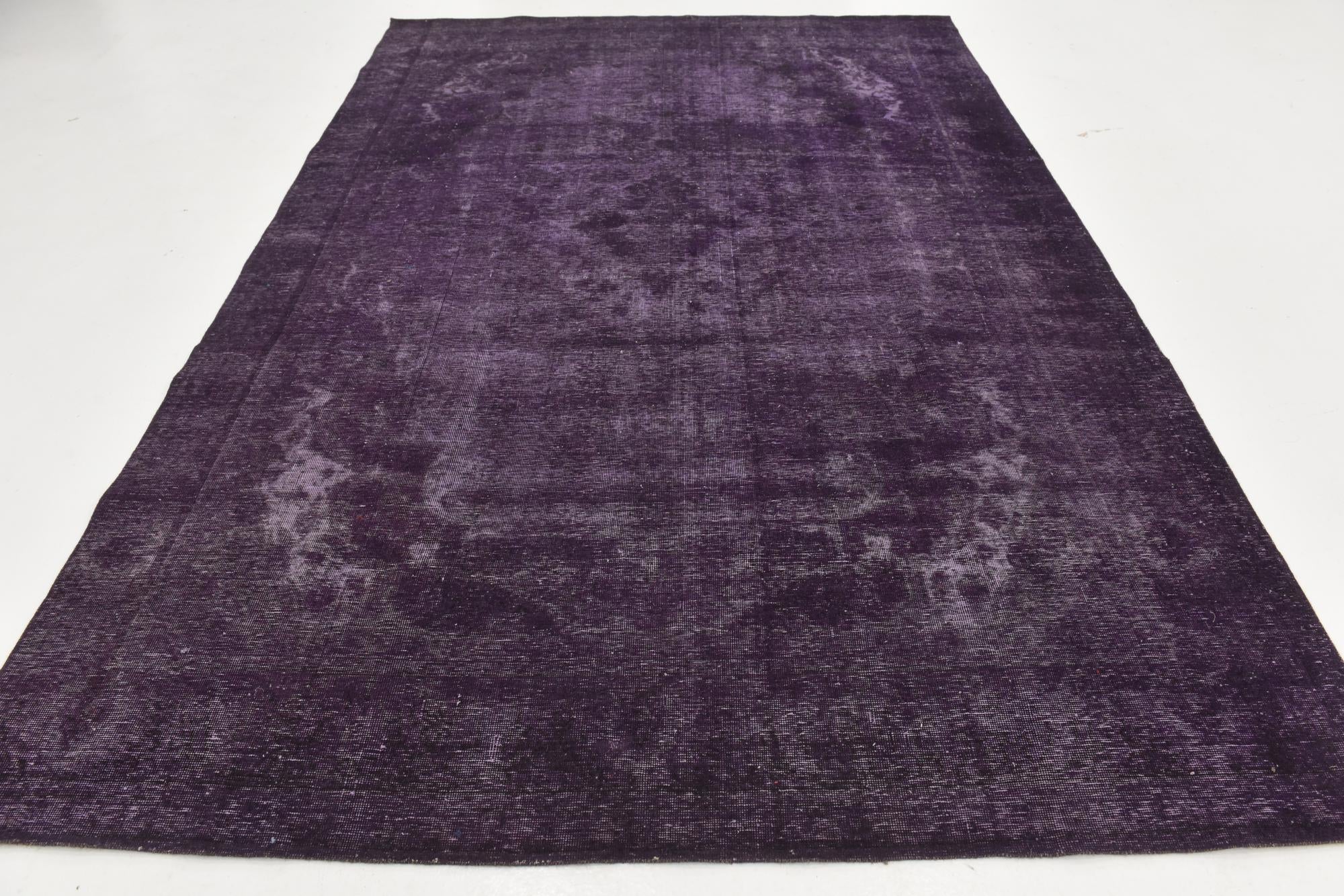 225cm x 330cm Hand Knotted Ultra Vintage Persian Wool Rug
