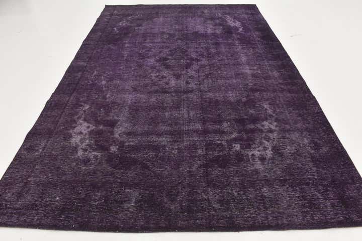 7' 4 x 10' 9 Hand Knotted Ultra Vintage Persian Wool Rug