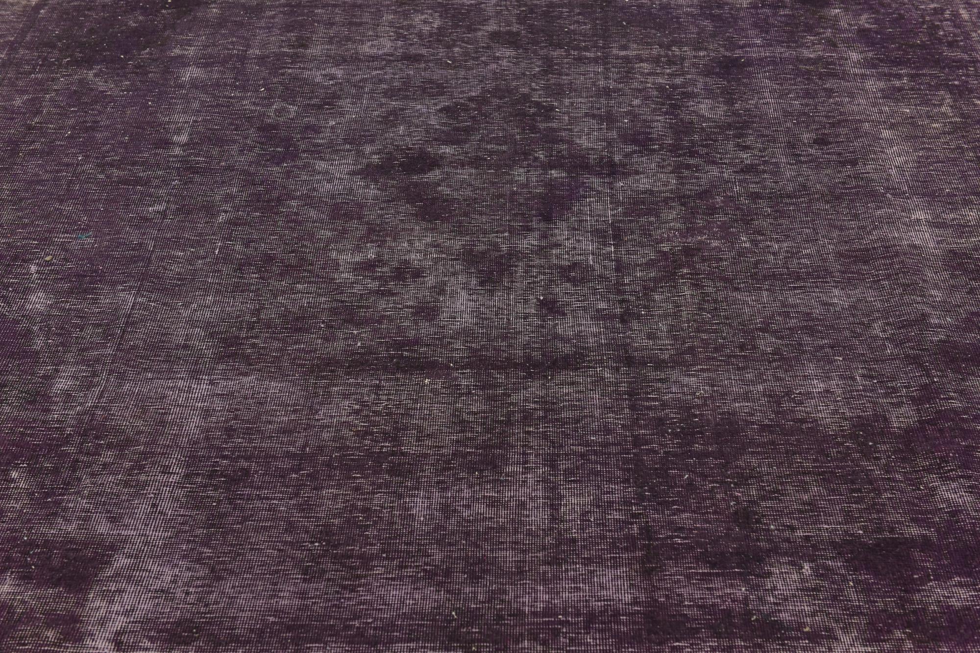 225cm x 330cm Hand Knotted Ultra Vintage Persian Wool Rug