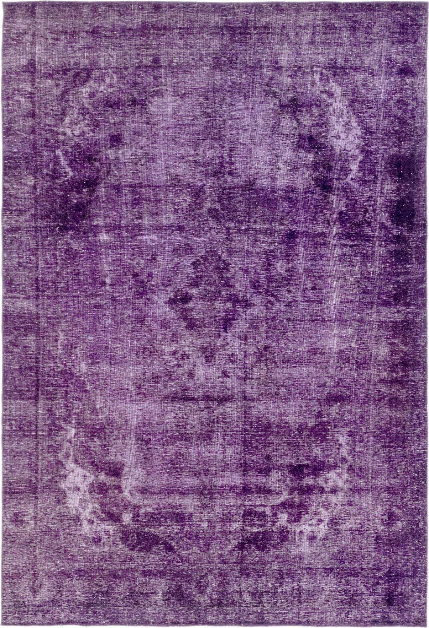 7' 4 x 10' 9 Hand Knotted Ultra Vintage Persian Wool Rug