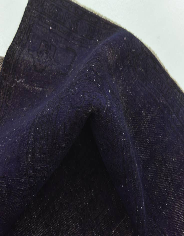 Detail image of 7' x 11'  Hand Knotted Ultra Vintage Persian Wool Rug