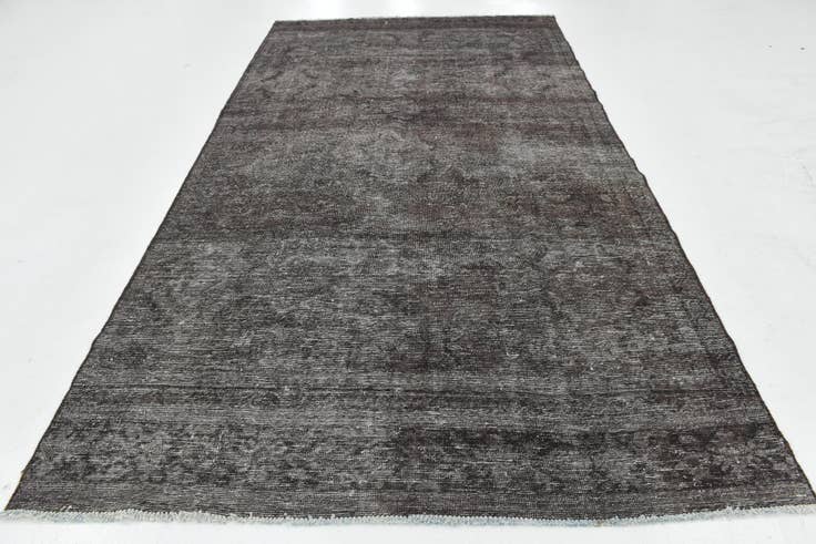 Detail image of 6' 5 x 11' 5 Hand Knotted Ultra Vintage Persian Wool Rug