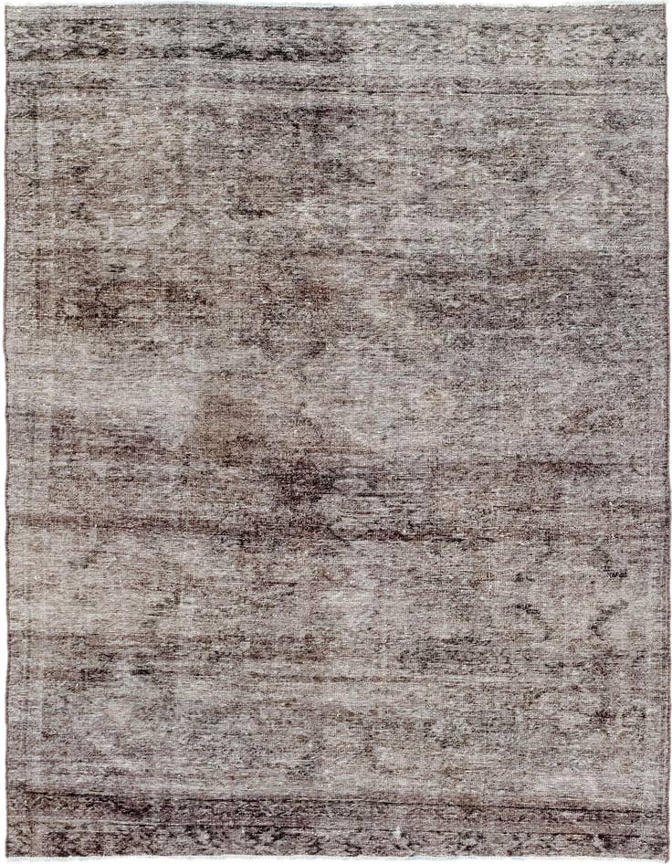 Detail image of 6' 5 x 11' 5 Hand Knotted Ultra Vintage Persian Wool Rug