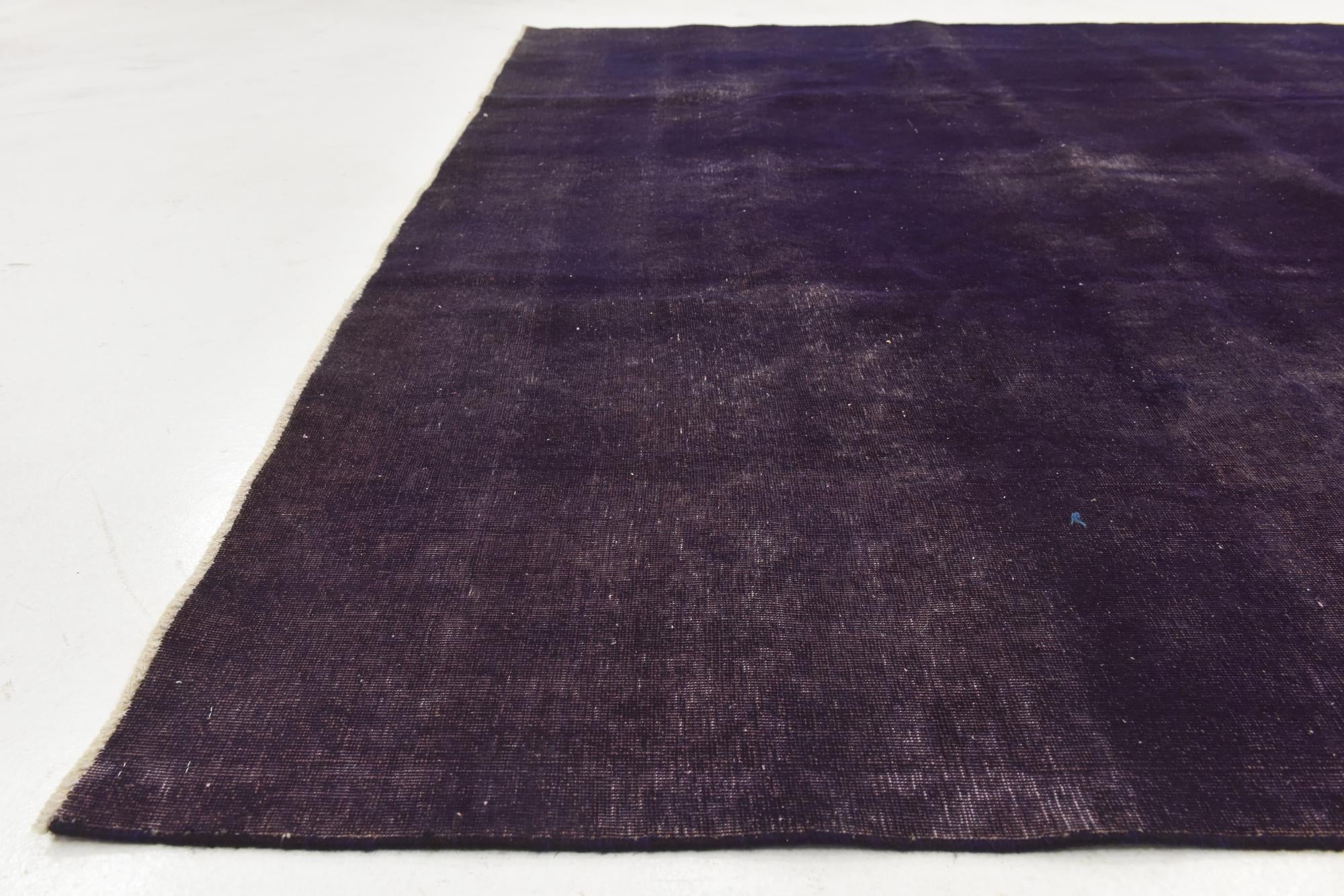 9' 3 x 11' 10 Hand Knotted Ultra Vintage Persian Wool Rug