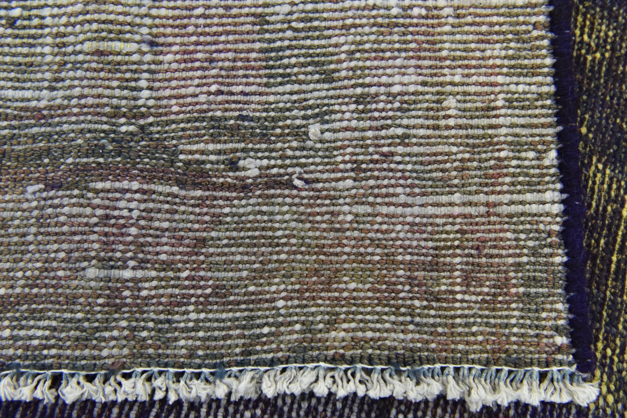 3' 9 x 7' Hand Knotted Ultra Vintage Persian Wool Rug