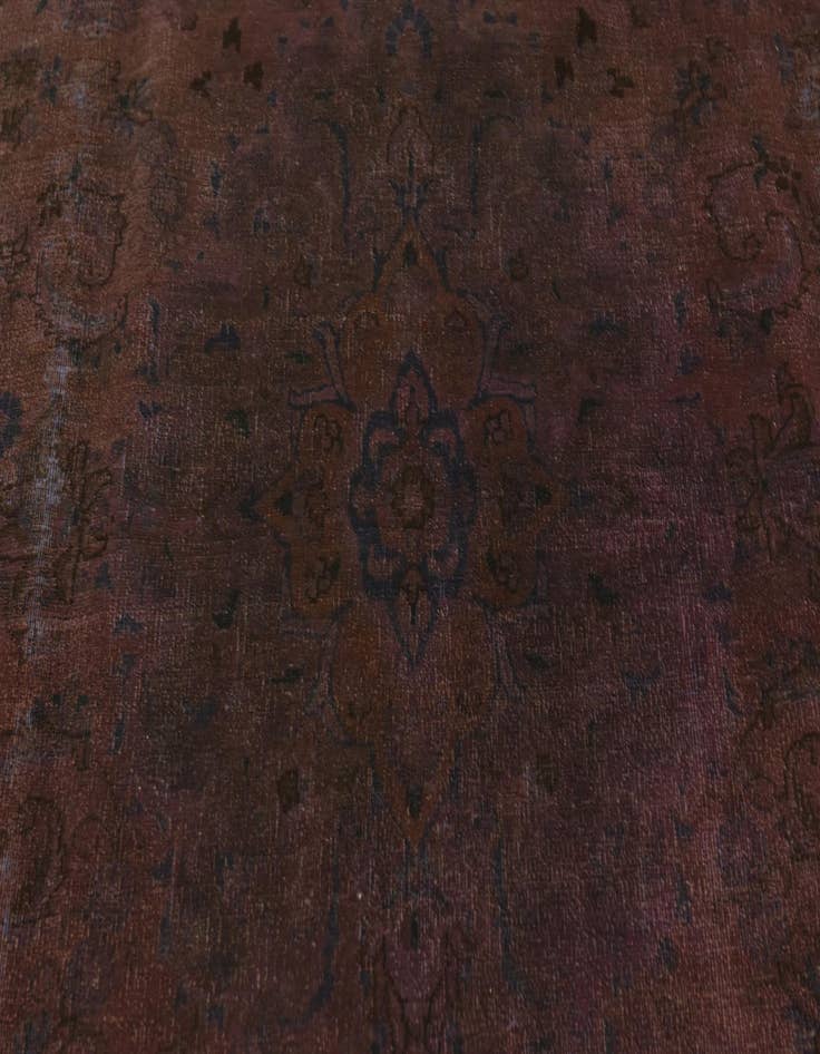 Detail image of 5' 5 x 9' Hand Knotted Ultra Vintage Persian Wool Rug