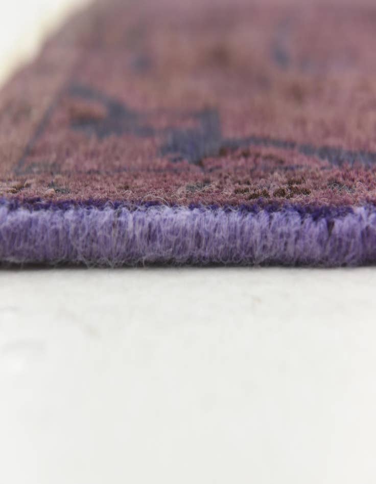 Detail image of 5' 5 x 9' Hand Knotted Ultra Vintage Persian Wool Rug