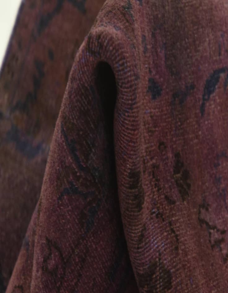 Detail image of 5' 5 x 9' Hand Knotted Ultra Vintage Persian Wool Rug