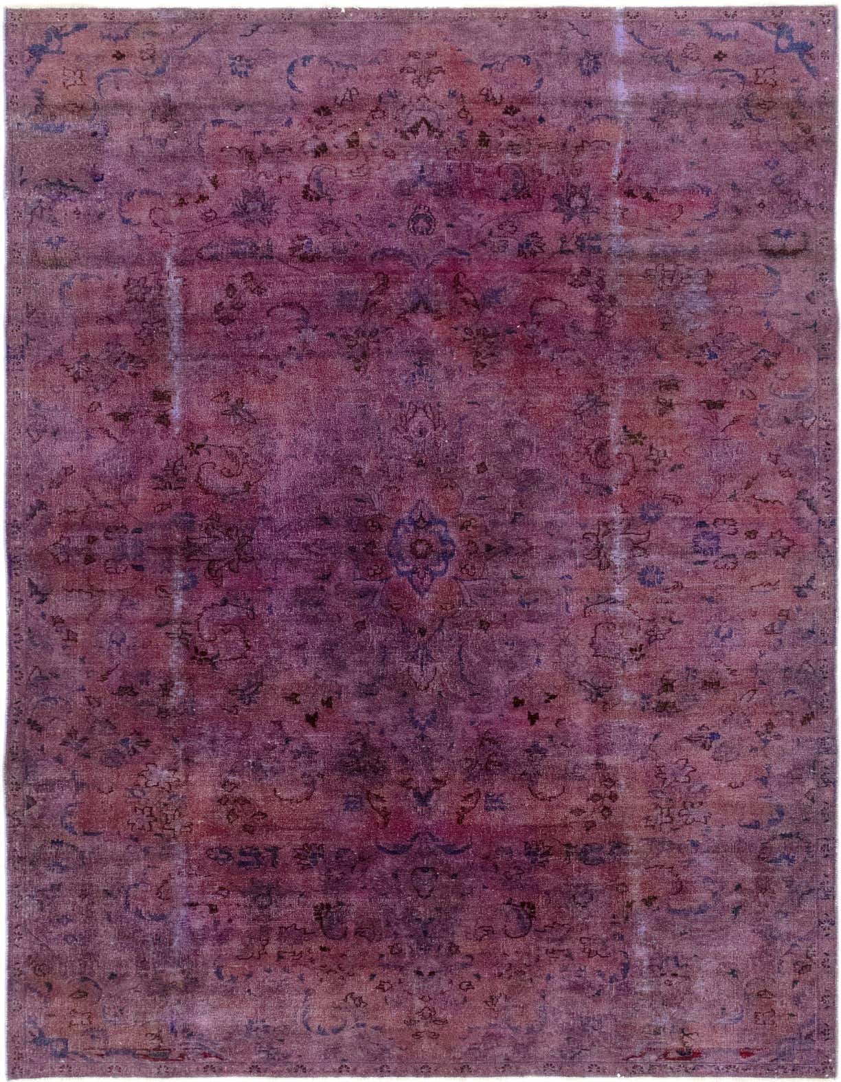 Primary image  5' 5 x 9'  Hand Knotted Ultra Vintage Persian Wool Rug