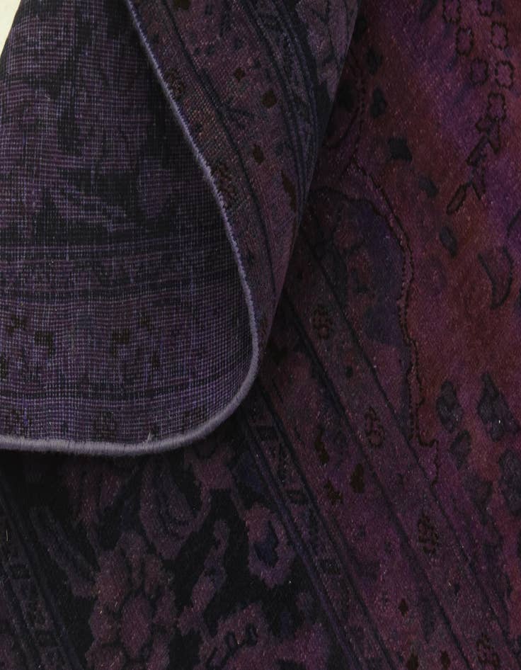 Detail image of 9' 6 x 12' 10 Hand Knotted Ultra Vintage Persian Wool Rug