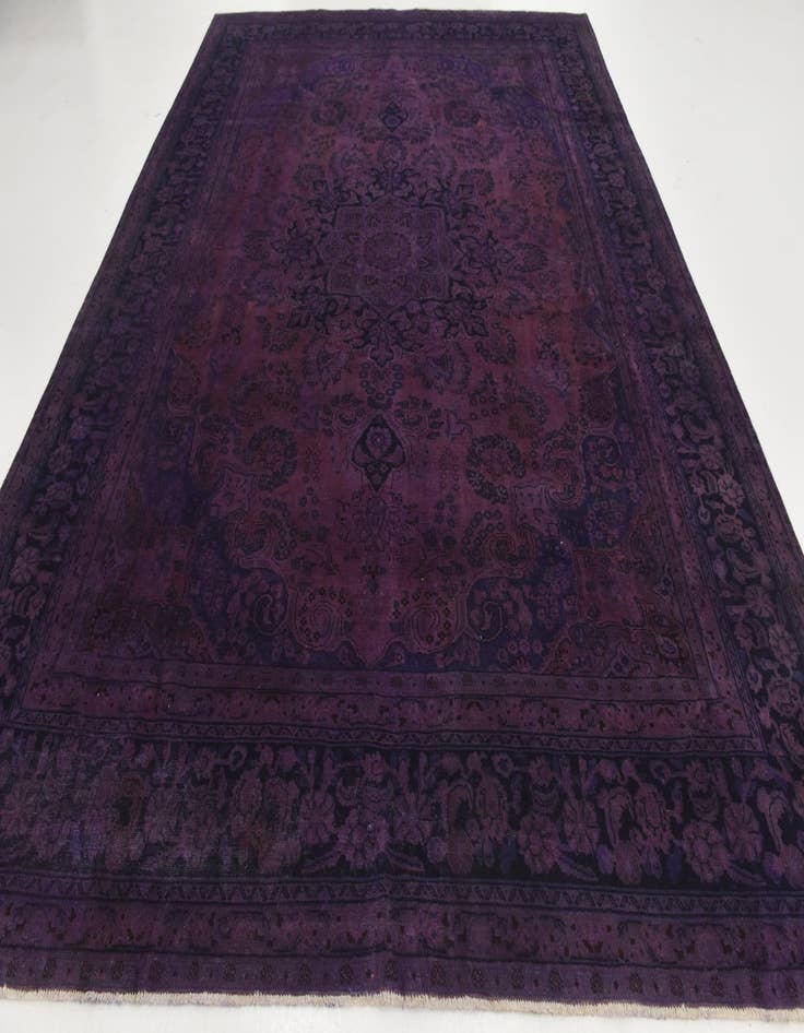 Detail image of 9' 6 x 12' 10 Hand Knotted Ultra Vintage Persian Wool Rug