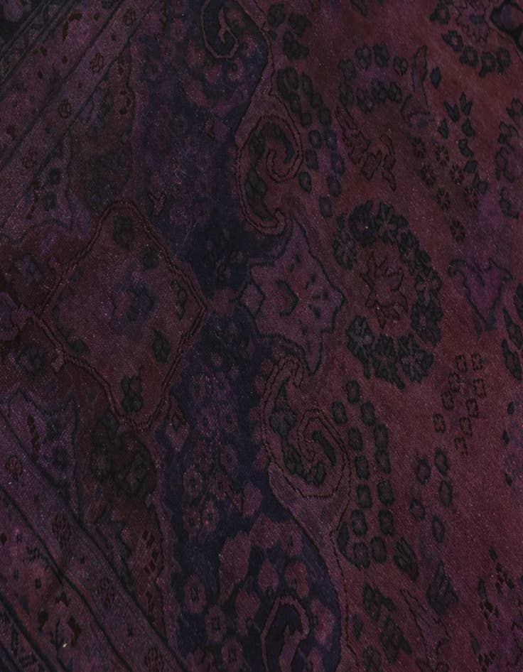 Detail image of 9' 6 x 12' 10 Hand Knotted Ultra Vintage Persian Wool Rug