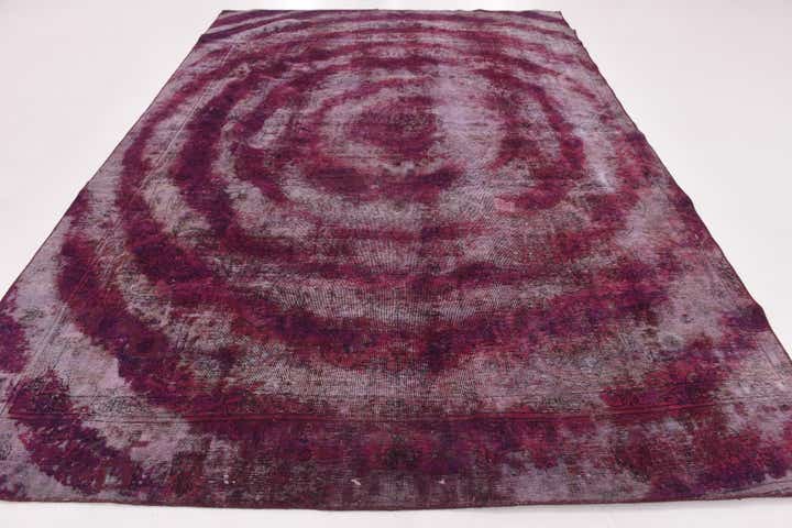 8' 4 x 11' 9 Hand Knotted Ultra Vintage Persian Wool Rug