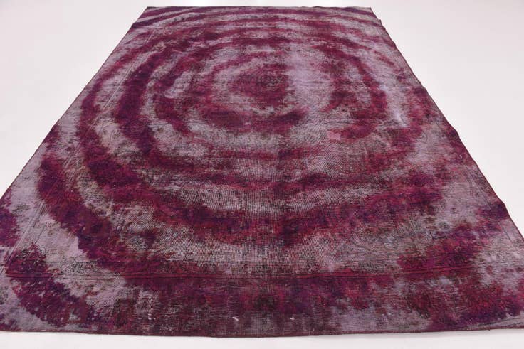 Detail image of 8' 4 x 11' 9 Hand Knotted Ultra Vintage Persian Wool Rug