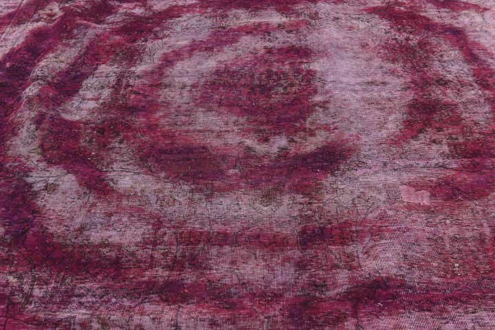 8' 4 x 11' 9 Hand Knotted Ultra Vintage Persian Wool Rug