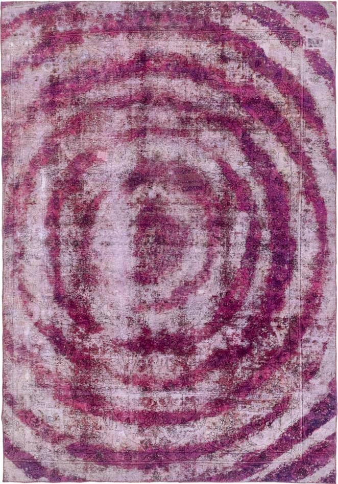 Detail image of 8' 4 x 11' 9 Hand Knotted Ultra Vintage Persian Wool Rug