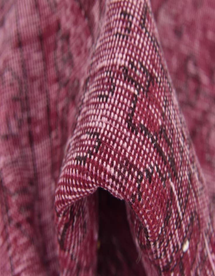 Detail image of 9' 2 x 11' 4  Hand Knotted Ultra Vintage Persian Wool Rug