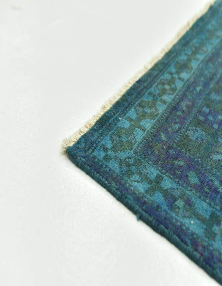 Detail image of 4' 11 x 7' 4 Hand Knotted Ultra Vintage Persian Wool Rug