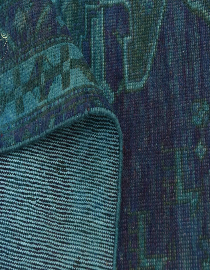 Detail image of 4' 11 x 7' 4 Hand Knotted Ultra Vintage Persian Wool Rug