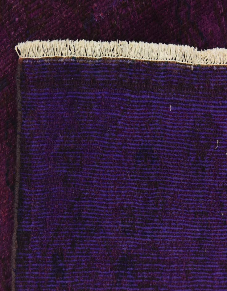 Detail image of 2' 7 x 4' 2  Hand Knotted Ultra Vintage Persian Wool Rug