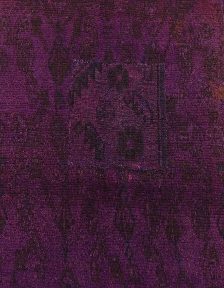 Detail image of 2' 7 x 4' 2  Hand Knotted Ultra Vintage Persian Wool Rug