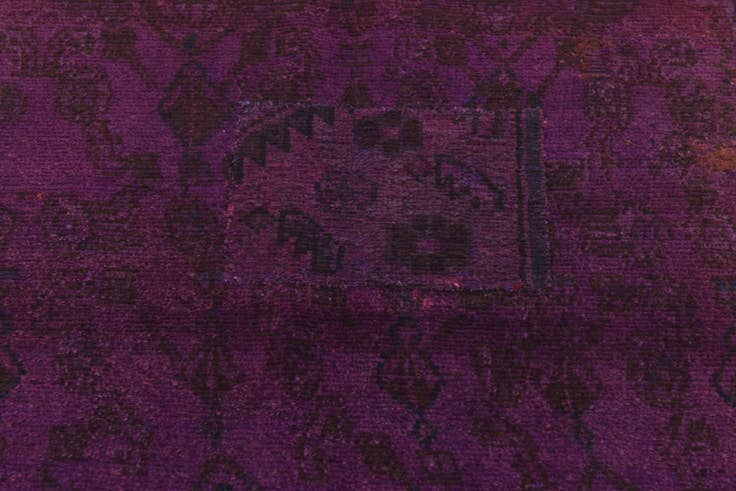 Detail image of 2' 7 x 4' 2 Hand Knotted Ultra Vintage Persian Wool Rug