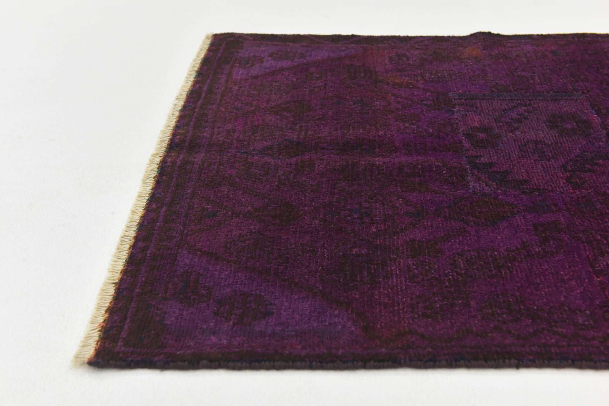 2' 7 x 4' 2 Hand Knotted Ultra Vintage Persian Wool Rug