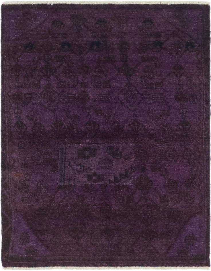 Detail image of 2' 7 x 4' 2 Hand Knotted Ultra Vintage Persian Wool Rug
