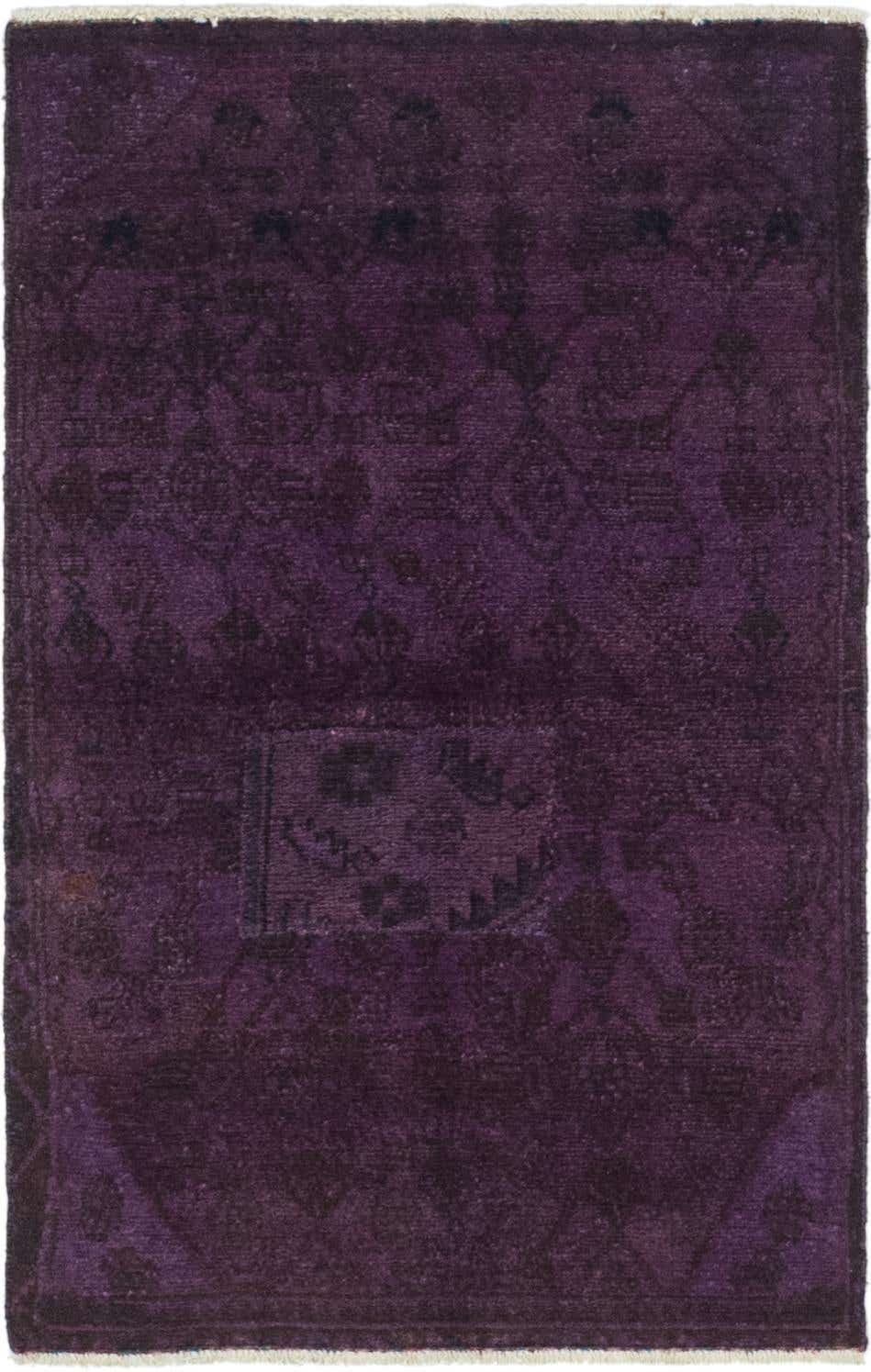 2' 7 x 4' 2 Hand Knotted Ultra Vintage Persian Wool Rug