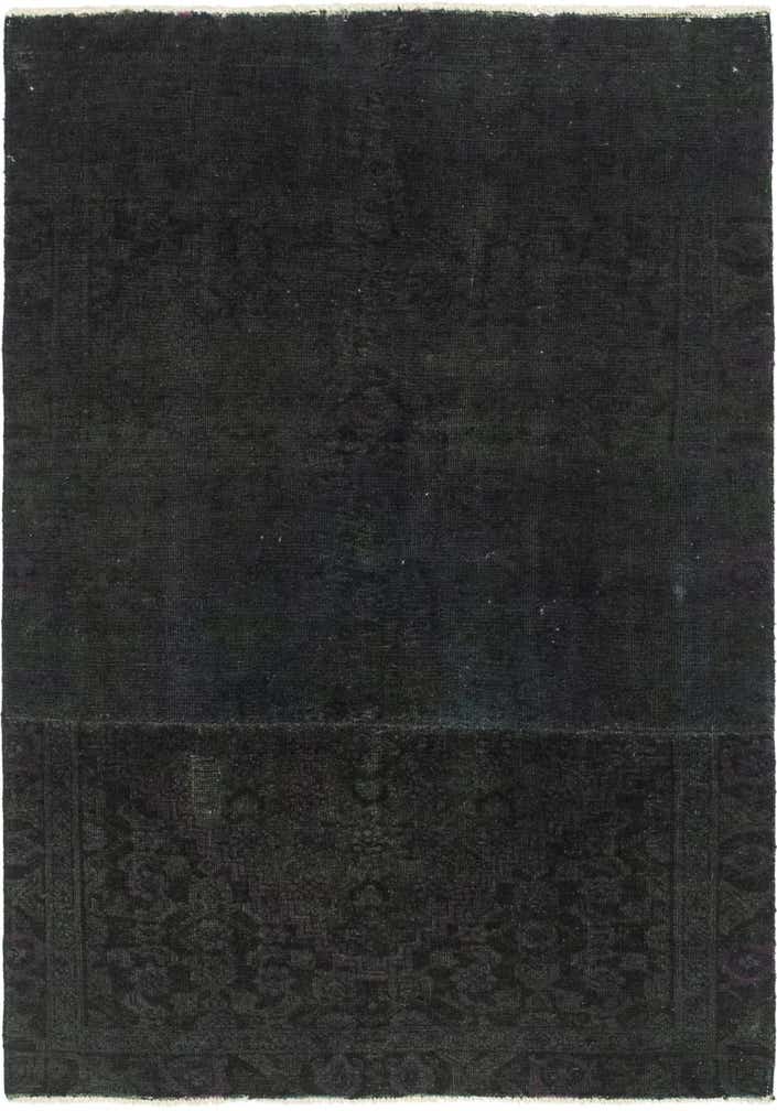 3' 7 x 5' 2 Hand Knotted Ultra Vintage Persian Wool Rug