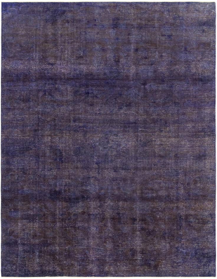 Detail image of 6' 6 x 11' 3 Hand Knotted Ultra Vintage Persian Wool Rug