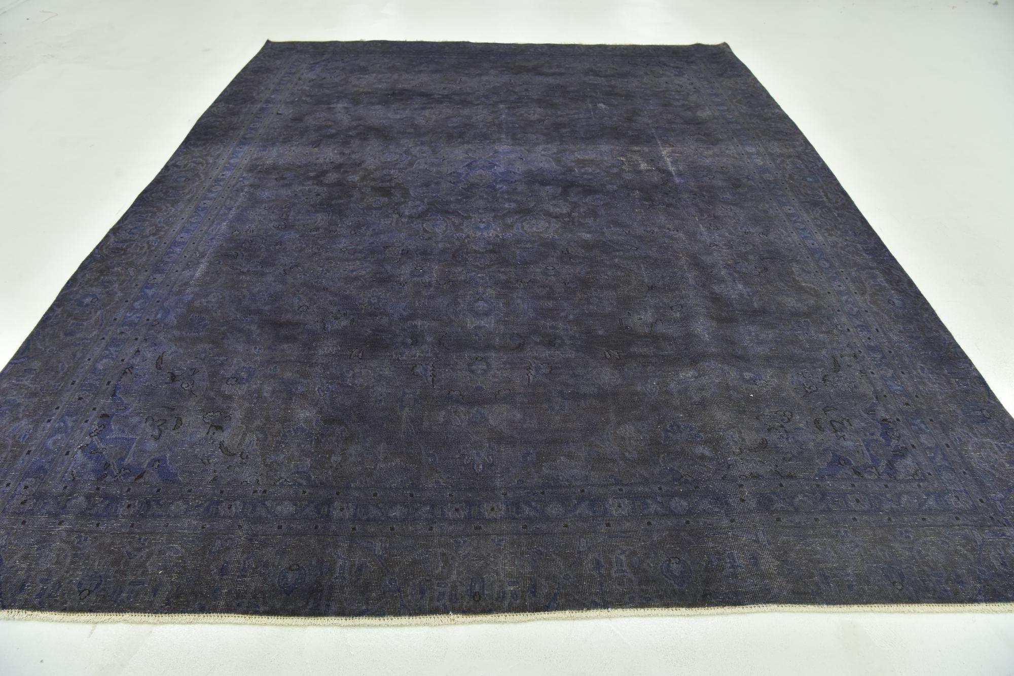 8' 6 x 11' 3 Hand Knotted Ultra Vintage Persian Wool Rug