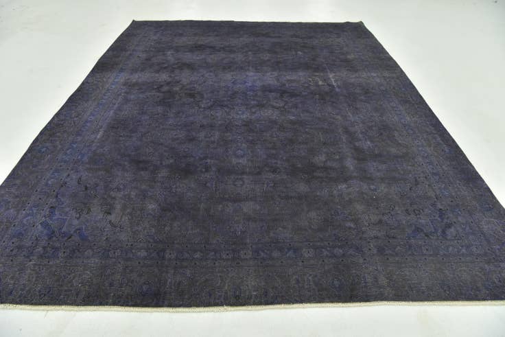 Vue détaillée : 260cm x 345cm Noué main Ultra Vintage Tapis Persan Laine