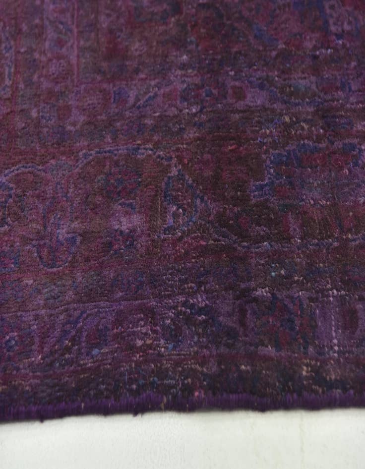 Detail image of 7' 3 x 10' 6 Hand Knotted Ultra Vintage Persian Wool Rug