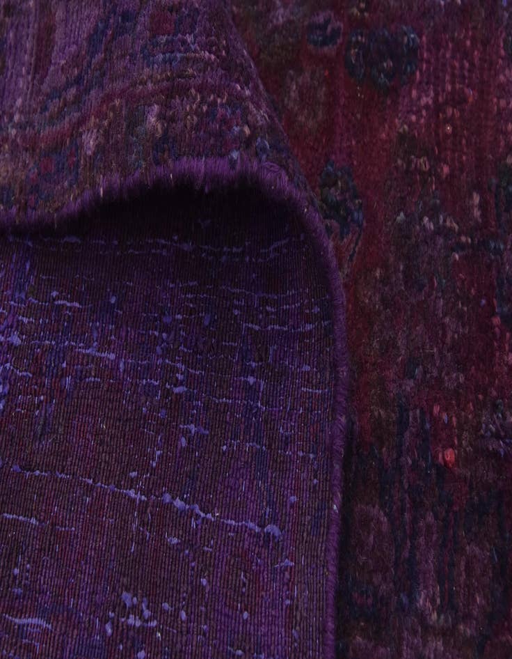 Detail image of 7' 3 x 10' 6 Hand Knotted Ultra Vintage Persian Wool Rug