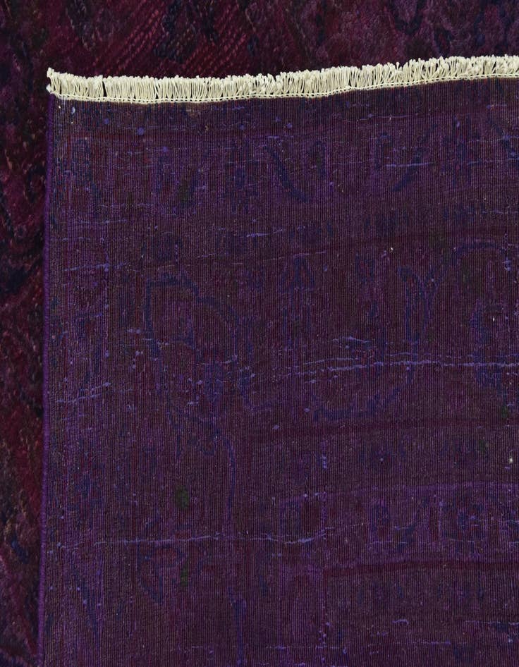 Detail image of 7' 3 x 10' 6 Hand Knotted Ultra Vintage Persian Wool Rug