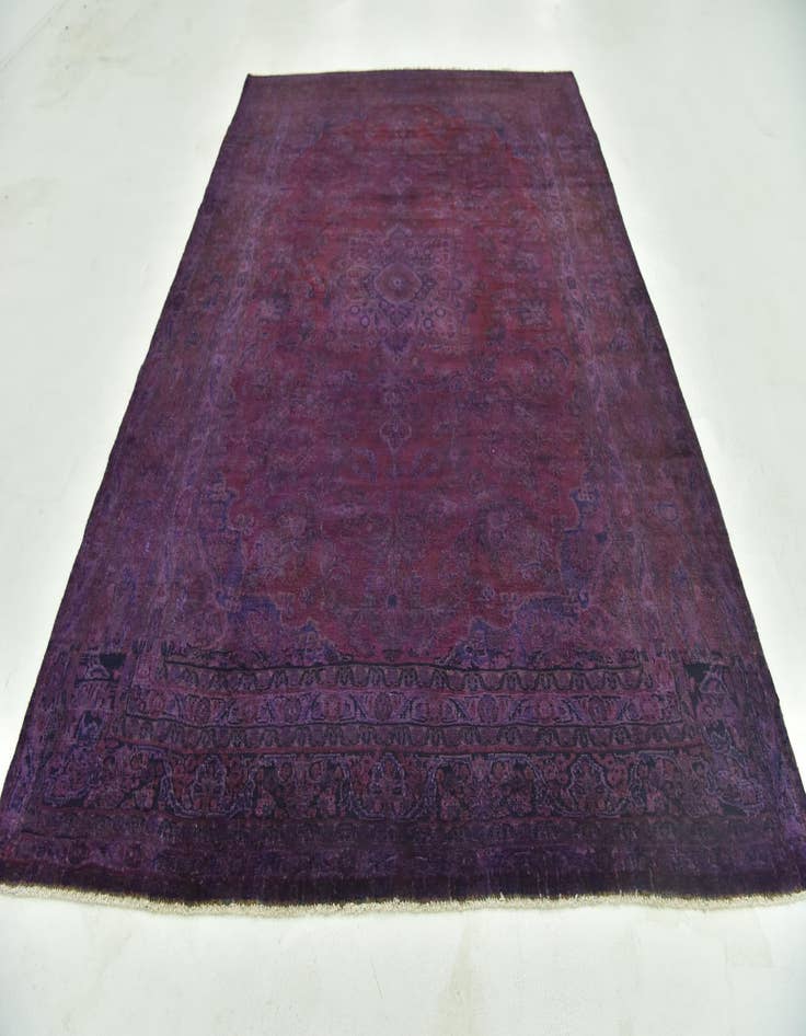 Detail image of 7' 3 x 10' 6 Hand Knotted Ultra Vintage Persian Wool Rug