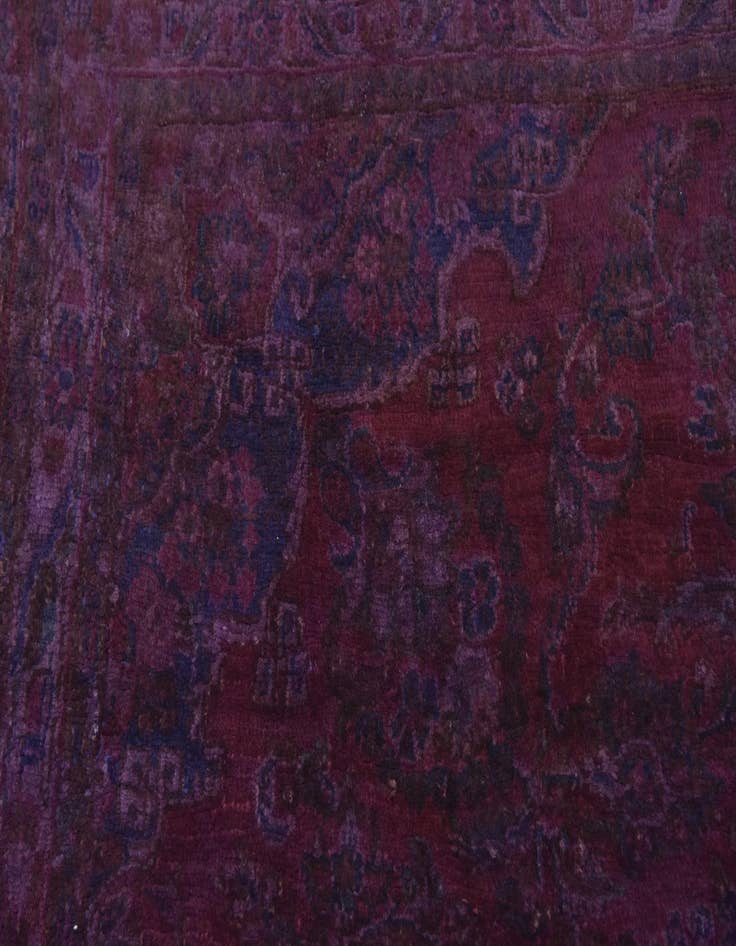 Detail image of 7' 3 x 10' 6 Hand Knotted Ultra Vintage Persian Wool Rug