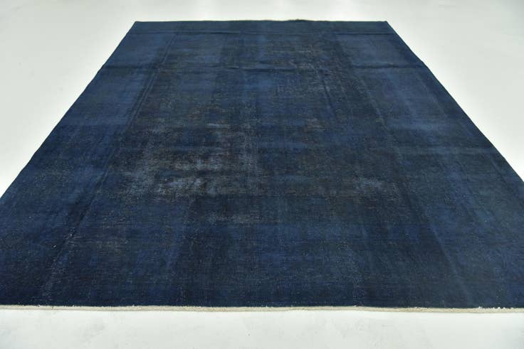 Detail image of 9' 1 x 12' 5 Hand Knotted Ultra Vintage Persian Wool Rug
