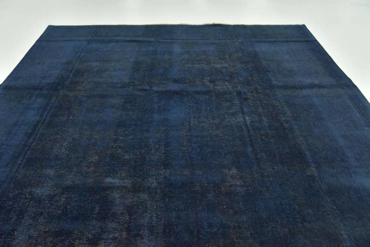Detail image of 9' 1 x 12' 5 Hand Knotted Ultra Vintage Persian Wool Rug